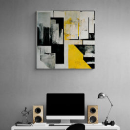 Toile Tableau Abstrait "Creative Surprise".