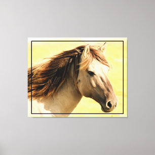 Toile Tableau Cheval