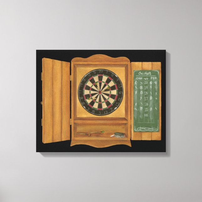 Toile Tableau de bord avec cote de cricket (Recto)