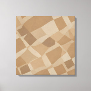 Toile Tableau de bord biologique - Abstrait moderne