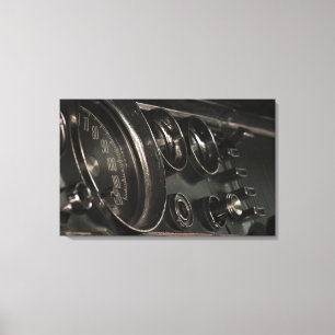 Toile Tableau de bord Chrysler New Yorker 1964 Imprimer