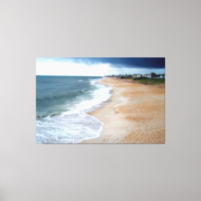 Toile Tableau de bord de plage Flagler (Recto)
