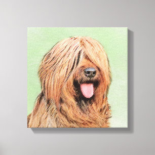 Toile Tableau de bord - Joli art original chien