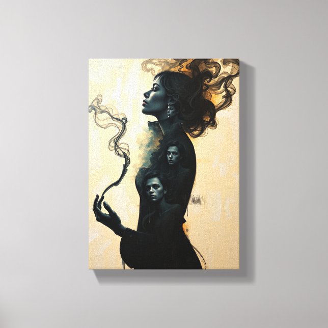 Toile Tableau Décoratif ( Instabilité ) (Recto)