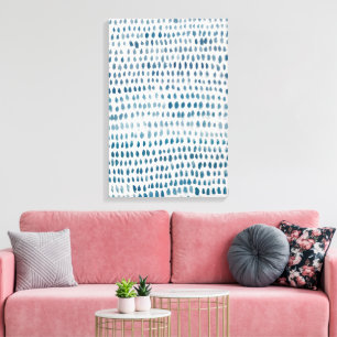 Toile Tableau Motif en verre de mer Abstrait
