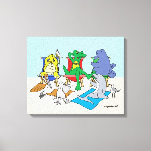 Toile Tableaux autochtones 16x20 (Recto)