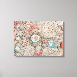 Toile Tableaux d'art moderne coloré imprimé
