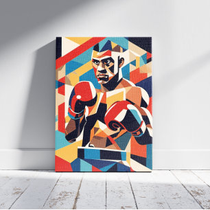 Toile Tableaux de cubisme de boîte