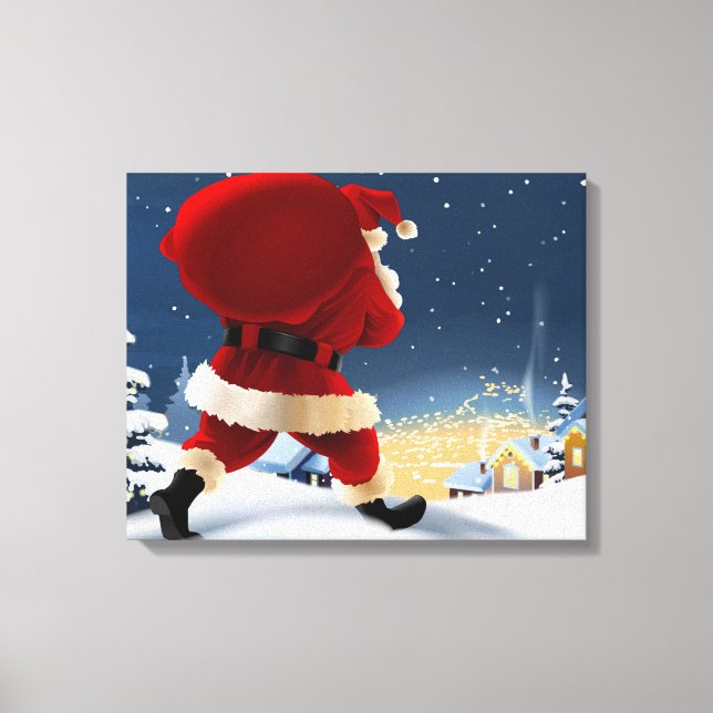 Toile Tableaux de Noël (Recto)