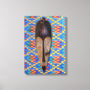 Toile Tableaux tripartites africains