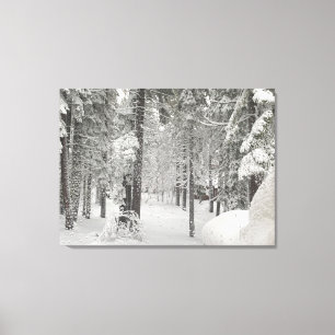 Toile Tahoe Winter Wonderland