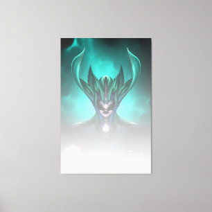 Toile Taidushan Sai Shadow Blue TELGR Canvas