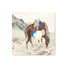 Takeuchi Seiho : Seihō jū in Fuji, Pl.06 (1894)