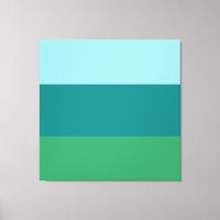Tanager Turquoise, Bleu Canard et Vert Kelly Horiz