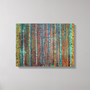 Toile Tannenwald Gustav Klimt