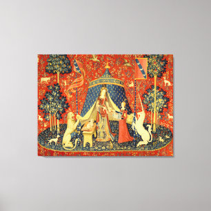 Toile Tapisseries de licorne Dame Légende Médiéval