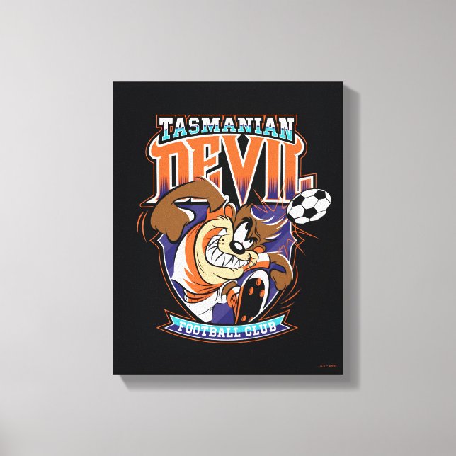 Toile Tasmanian Devil Football Club Badge (Recto)