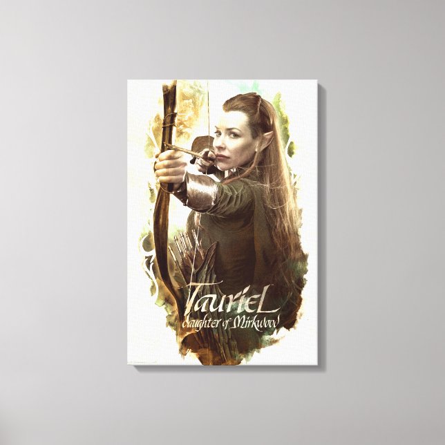 Toile TAURIEL™ Fille de Mirkwood (Recto)