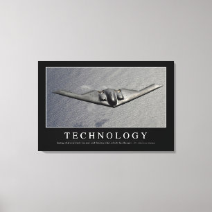 Toile Technologie : Citation inspirée