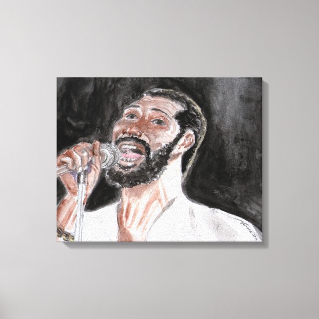 Toile Teddy Pendergrass (Recto)