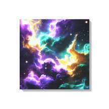 Tempête de couleur galactique