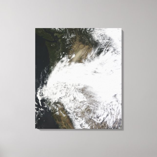 Toile Tempête de poussière dans l'est de Washington, USA (Recto)