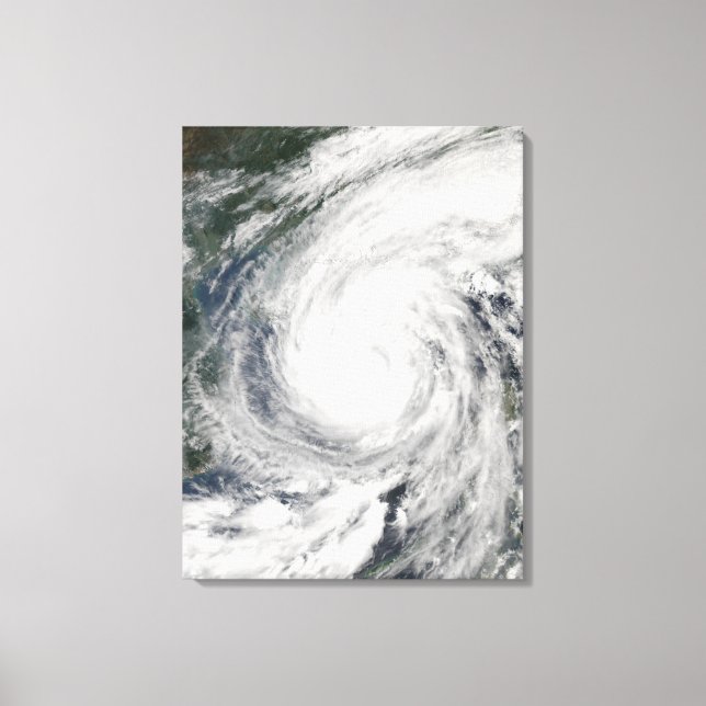 Toile Tempête tropicale Chanchu (Recto)