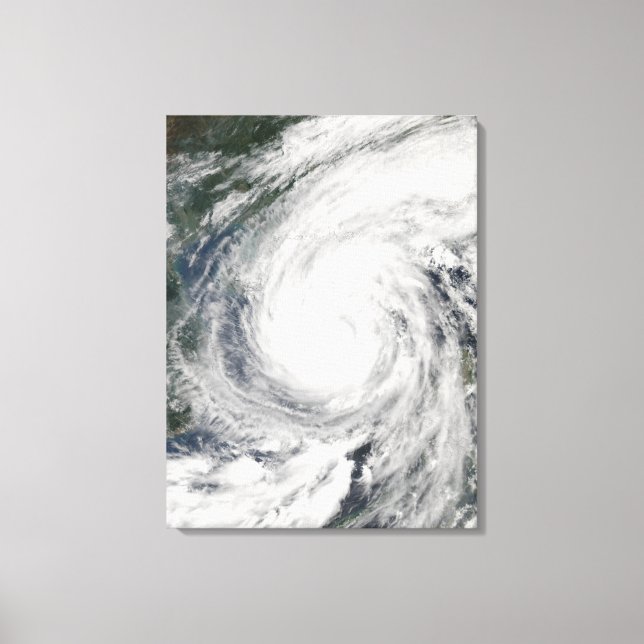 Toile Tempête tropicale Chanchu (Recto)