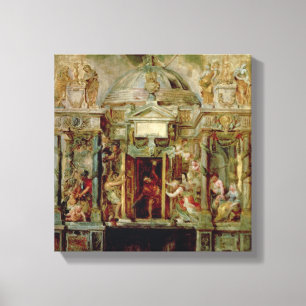 Toile Temple de Janus, 1630s