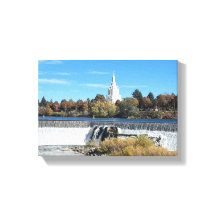 Temple des chutes d'Idaho