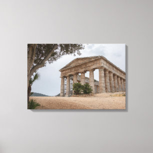 Toile Temple grec à Segesta, Sicile