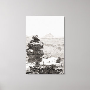Toile Temples de pierre