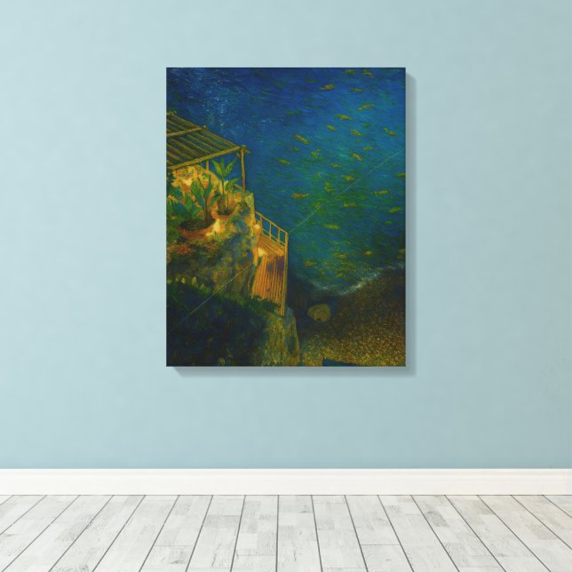 Toile tendue (Insitu (Plancher de Bois))