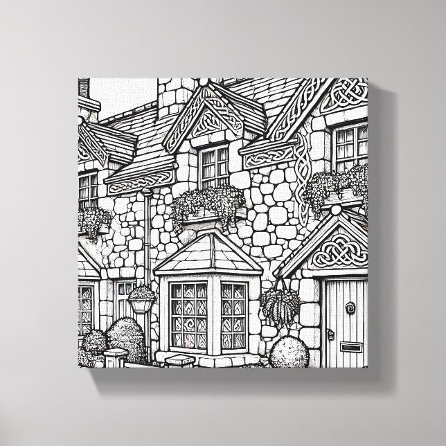 Toile Terrasse Maison #41 (Recto)