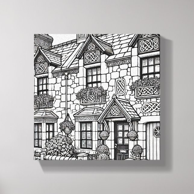 Toile Terrasse Maison #46 (Recto)