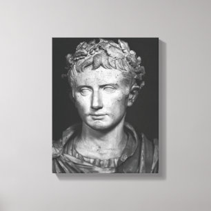 Toile Tête d'empereur Augustus