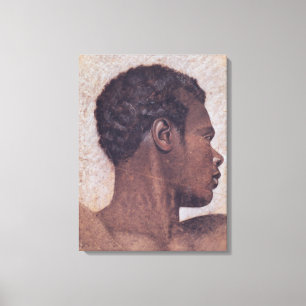 Toile Tête d'un nègre
