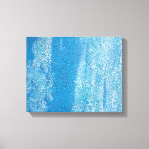 Toile Texture Blues Abstraits