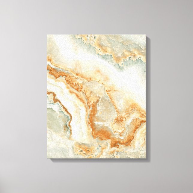 Toile Texture de pierre marron et beige (Recto)
