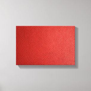 Toile Texture en cuir rouge