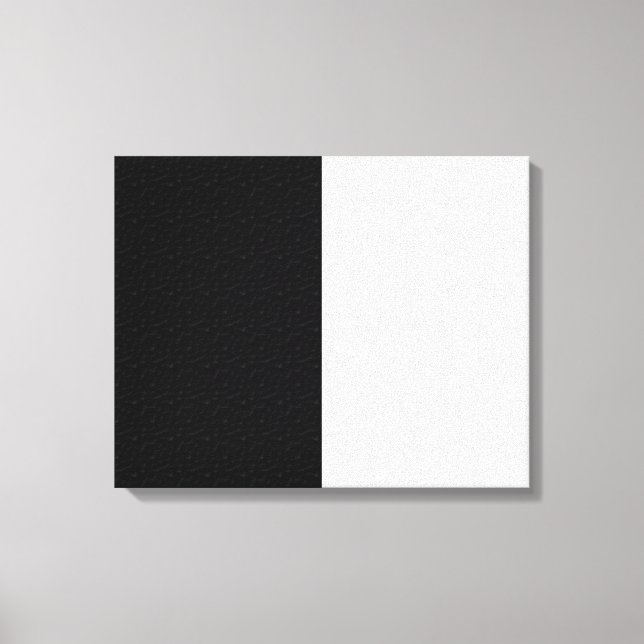 Toile Texturé noir et blanc (Recto)