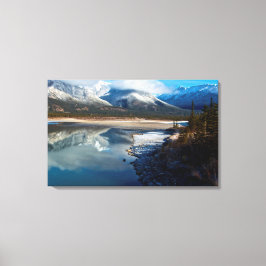 Toile The Athabasca River à Jasper National Park