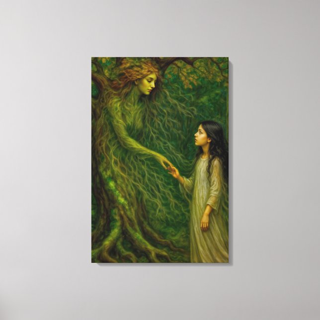 Toile "The Dream of Sylvaine” – A Time To Say Farewell (Recto)