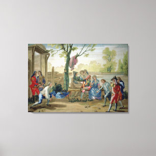 Toile The Game des cuvettes