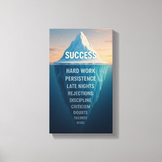 Toile The Iceberg of Success