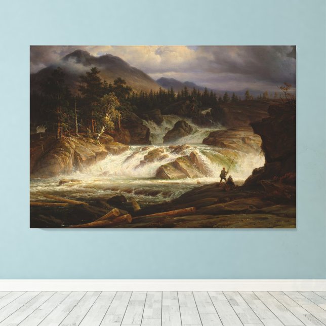 Toile The Labro Falls (Insitu (Plancher de Bois))