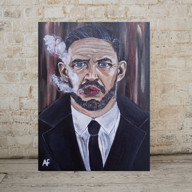 Toile The Mobster Painting by Alfred Fox (Créateur téléchargé)