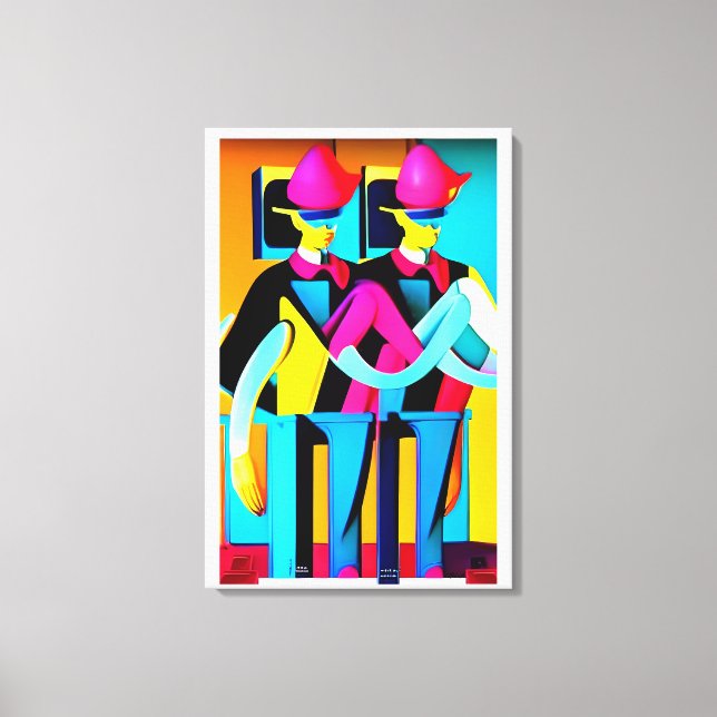 Toile The Muster Drill (Recto)