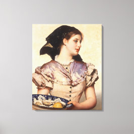 Toile The Oyster Girl (par Karl Gussow)