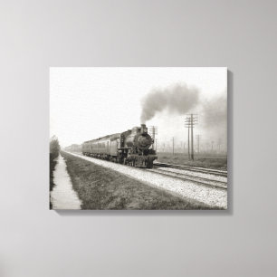 Toile The Pennsylvania Flyer, 1906. Photo vintage